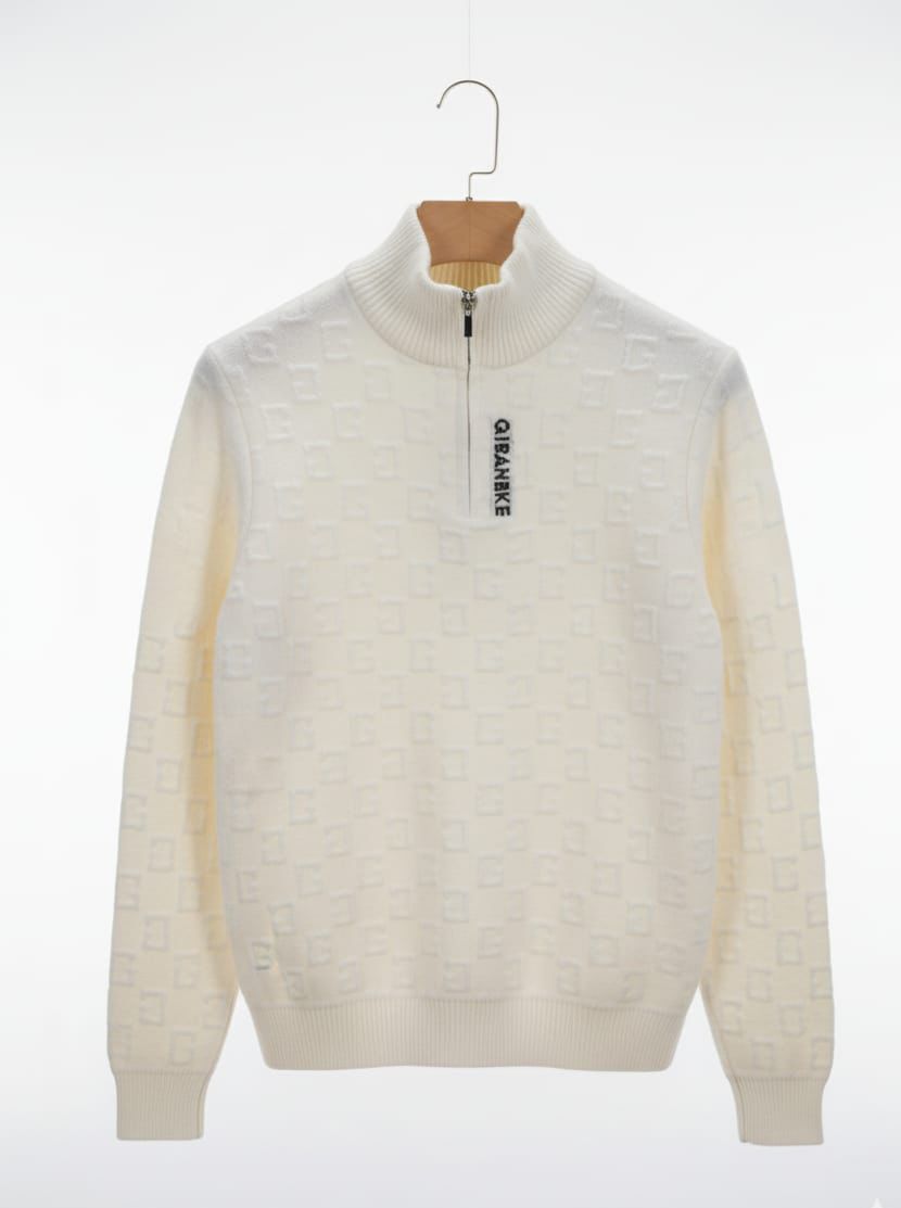 Mens half Neck zipper imported