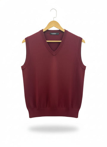 Mens half V-Nick sleeveless imported